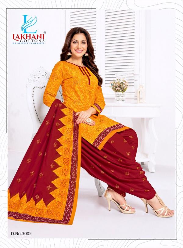 Lakhani Bandhani Vol-3 Cotton Designer Dress Material